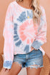 Tie Dye Pullover Long Sleeve Top