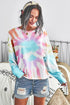 Tie Dye Pullover Long Sleeve Top