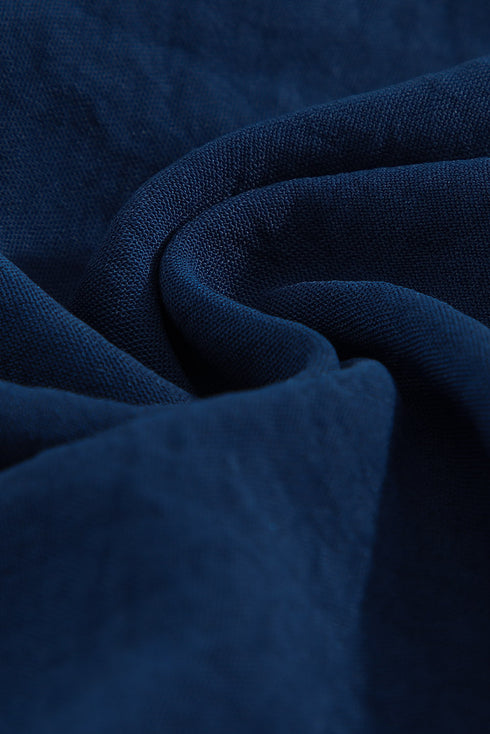 Tie Knot Puff Long Sleeve Romper