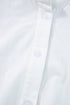 Tiered Button Front Pom Pom Accent Shirt Dress