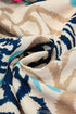 Tiered Paisley Print Button Front Bell Sleeve Dress