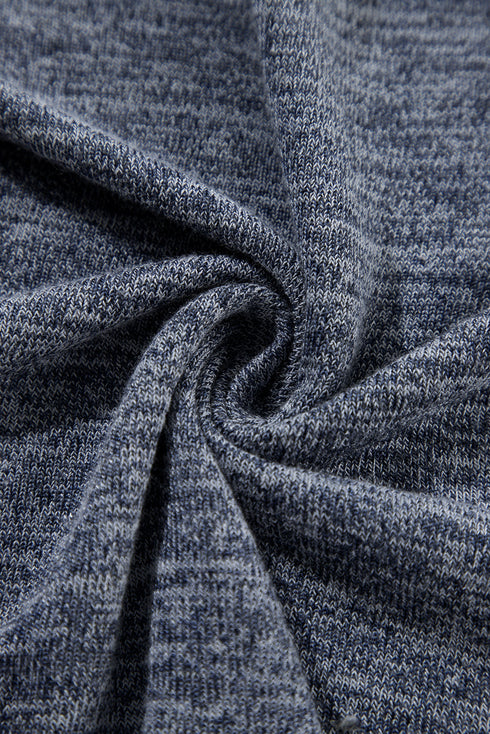 Tiered Ruffle Floral Print Sleeve Crew Neck Blouse