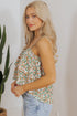 Tiered Ruffle Strap Sleeveless Woven Top