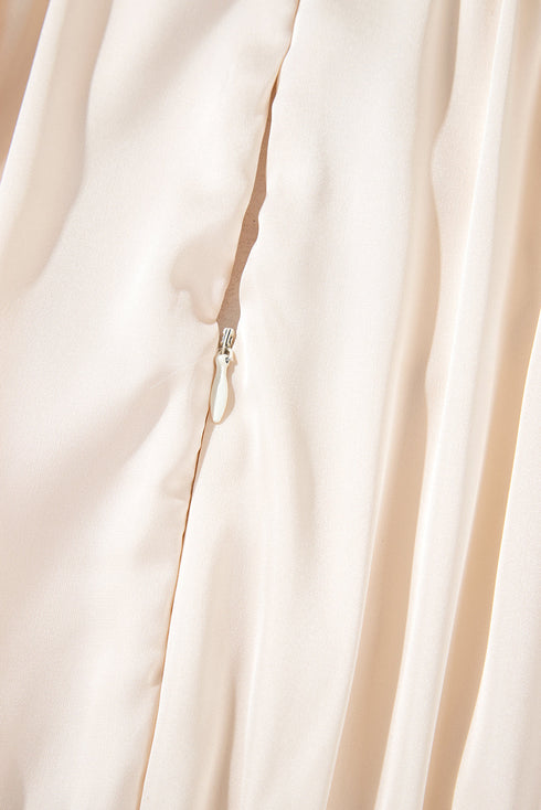 Tiered Ruffled Puff Sleeve Loose Fit Mini Dress