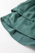 Tiered Ruffled Puff Sleeve Loose Fit Mini Dress