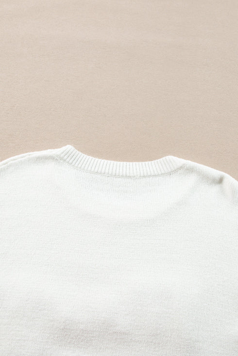 Tinsel Merry and Bright Graphic Christmas Sweater