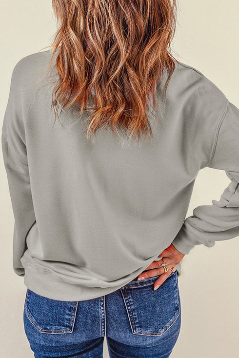 Tis The Season Chenille Patch Graphic Sweatshirt