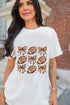 Touchdown And Tiaras Football Bows Graphic Game Day Tee