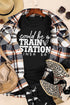Train Station Kinda Day Western Graphic Tee