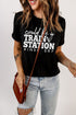 Train Station Kinda Day Western Graphic Tee