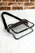 Transparent Multi Pocket Adjustable Strap Shoulder Bag