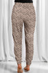 Trendy Spotted Animal Print Buttery Soft Lounge Jogger Pants