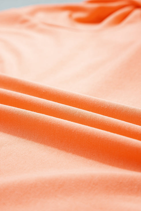 Trim Detail Minimalist Inspired Capsule Wardrobe Layering Sweatshirt