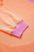 Trim Detail Minimalist Inspired Capsule Wardrobe Layering Sweatshirt
