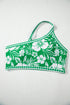 Tropical Floral Print One Shoulder High Waist Bikini Set