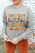 Turkey Gravy Beans And Rolls Graphic Sweatshirt