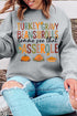Turkey Gravy Beans And Rolls Graphic Sweatshirt