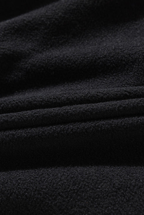 Turn Down Collar Buttoned Shirt Jacket