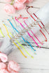 Twelve Piece Minimalist Heart Alloy Stacking Bracelets