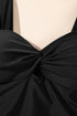 Twist Front Ruched Cutout One Piece Swimsuit
