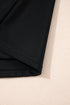 Twist Front V Neck Empire Waist Swim Tankini Top
