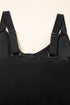Twisted Front Keyhole Detail Side Tie Swim Dress