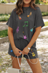Twisted Rib Corded Texture Guitar Music Note Graphic Set