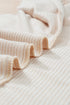 Twisted Ribbed Contrast Trim Shift T Shirt Dress
