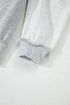 Two Tone Quarter Zip Relaxed Fit Pullover