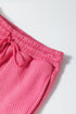 Ultra Loose Textured Slouchy Matching Pant Set