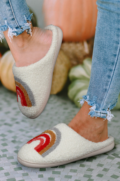 Ultra Soft Fuzzy Plush Fleece Slip On Slippers