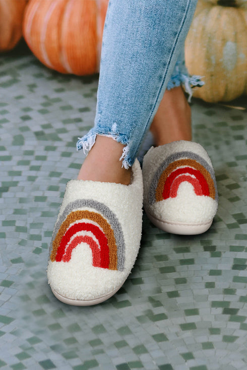 Ultra Soft Fuzzy Plush Fleece Slip On Slippers