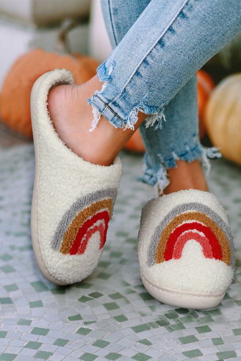 Ultra Soft Fuzzy Plush Fleece Slip On Slippers