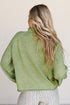 Unique Fish Knit Oversized Round Neck Sweater