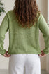 Unique Fish Knit Oversized Round Neck Sweater