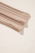 V Neck Ribbed Knit Long Sleeve Slim Fit Top