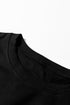 Varsity Banded Sleeve Shift Sweatshirt Mini Dress