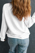 Varsity Letter Game Day Crew Neck Sweatshirt