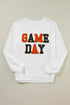 Varsity Letter Game Day Crew Neck Sweatshirt