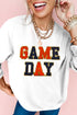 Varsity Letter Game Day Crew Neck Sweatshirt