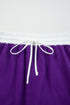 Varsity Stripe Contrast Trim Pullover Skort Two Piece Dress