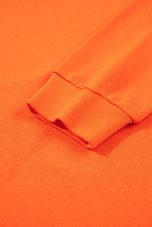 Varsity Stripe Drop Shoulder Drawstring Waist Short Set