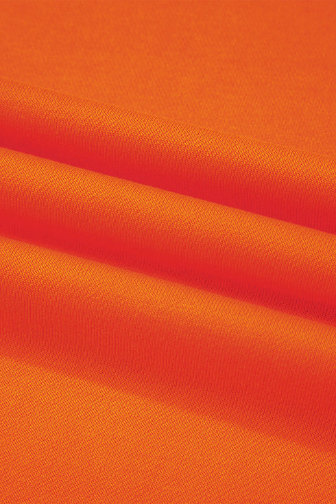 Varsity Stripe Drop Shoulder Oversized Crewneck Sweatshirt