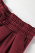 Varsity Striped Pullover Drawstring Wide Leg Pant Set