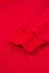 Varsity Striped Sleeve Drop Shoulder Sweatshirt Short Set