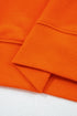 Varsity Striped Sleeve Drop Shoulder Sweatshirt Short Set