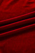 Velvet Bow Detail High Waist A Line Mini Dress