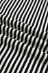 Velvet Bow Pattern Striped Dropped Shoulder Loose Sweatshirt