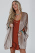 Velvet Draped Open Front Batwing Three Quarter Sleeve Kimono
