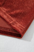 Velvet Smocked Neckline Puff Sleeve Shift Mini Dress
